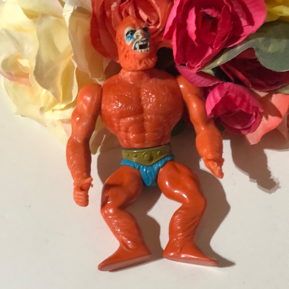 He-Man Masters Of The Universe Beastman 1981 Action Figure Soft Head
